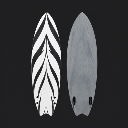 Coastal Flow Twin Fin Surfboard Performance Fish Surfboard