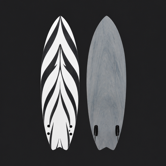 Coastal Flow Twin Fin Surfboard Performance Fish Surfboard